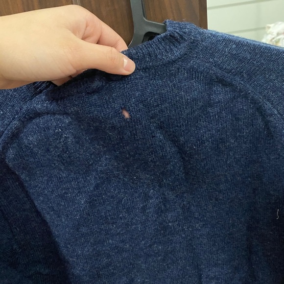 ❗️SOLD❗️Navy Blue Sweater - Picture 2 of 3